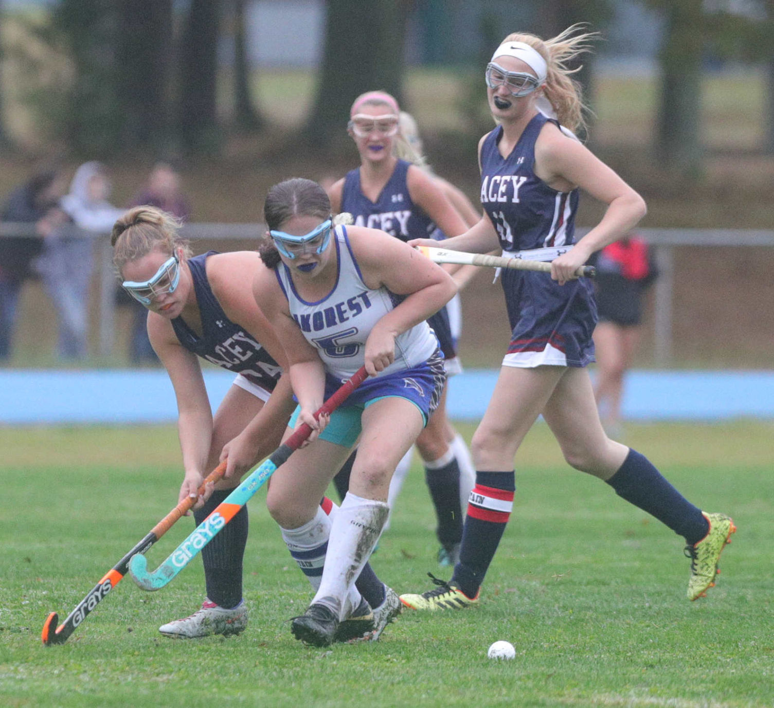 Lacey vs Oakcrest Field Hockey game